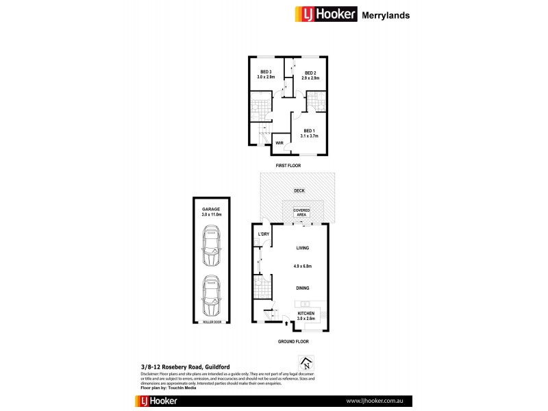 3/8-12 Rosebery Rd, Guildford NSW 2161 Floorplan