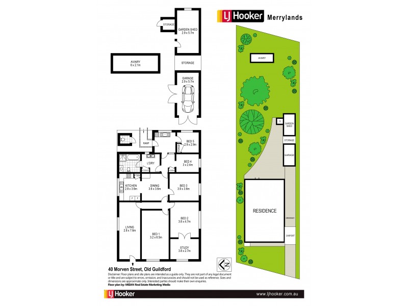 40 Morven Street, Guildford NSW 2161 Floorplan