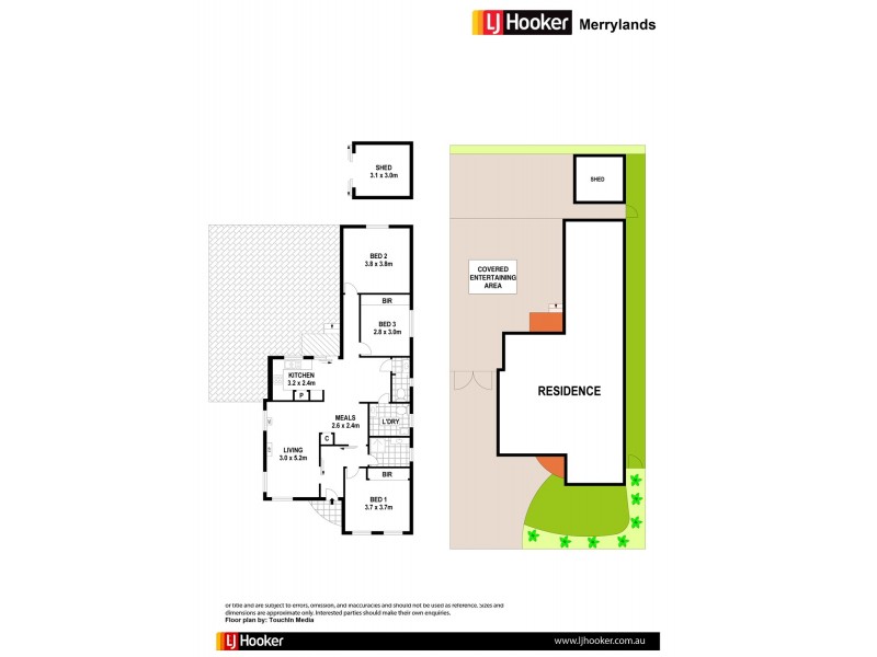 73 Lisgar Street, Merrylands NSW 2160 Floorplan