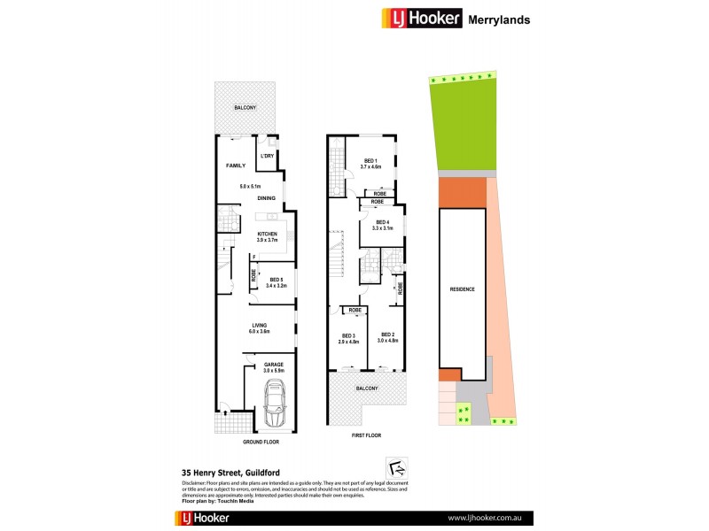 35 Henry Street, Guildford NSW 2161 Floorplan
