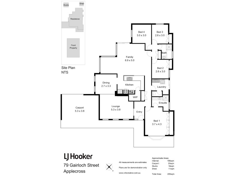 79 Gairloch Street, Mount Pleasant WA 6153 Floorplan