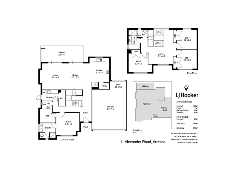 11 Alexander Road, Ardross WA 6153 Floorplan