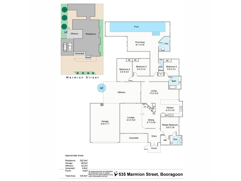 535 Marmion Street, Booragoon WA 6154 Floorplan