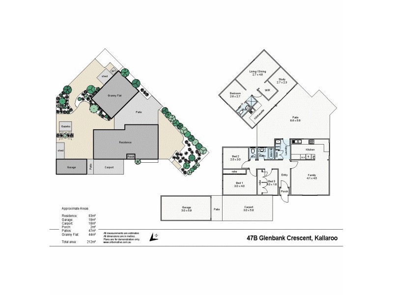 47/B Glenbank Crescent, Kallaroo WA 6025 Floorplan