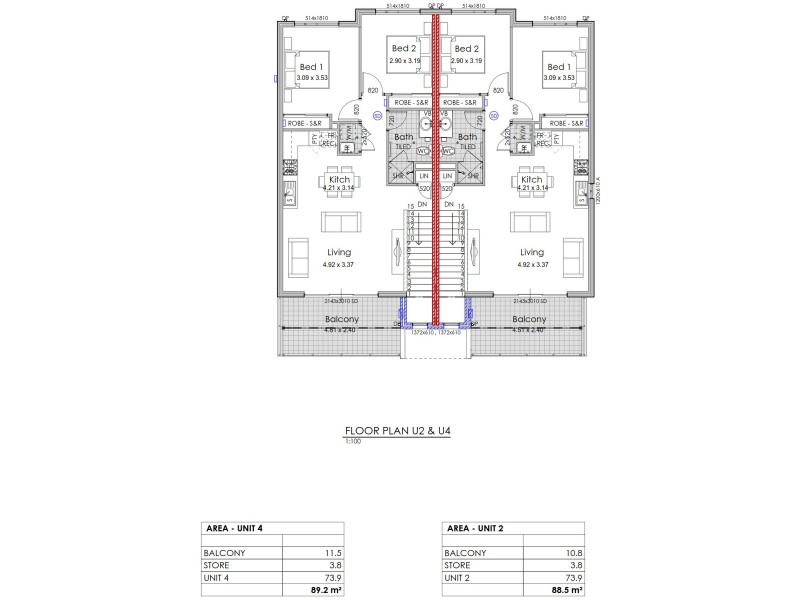 Apartment2/22 Hampstead Gate, Success WA 6164 Floorplan