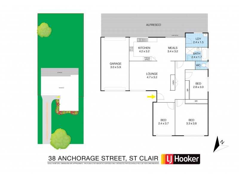 38 Anchorage Street, St Clair NSW 2759 Floorplan