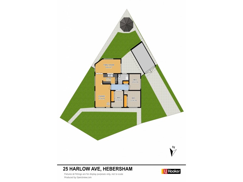 25 Harlow Avenue, Hebersham NSW 2770 Floorplan