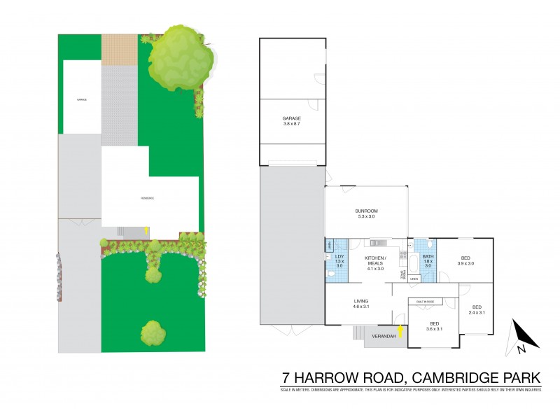 7 Harrow Road, Cambridge Park NSW 2747 Floorplan