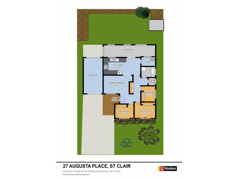 27 Augusta Place, St Clair NSW 2759 Floorplan