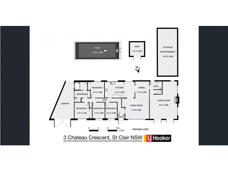 3 Chateau Crescent, St Clair NSW 2759 Floorplan