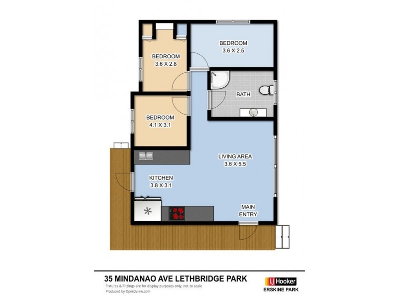 35 Mindanao Avenue, Lethbridge Park NSW 2770 Floorplan