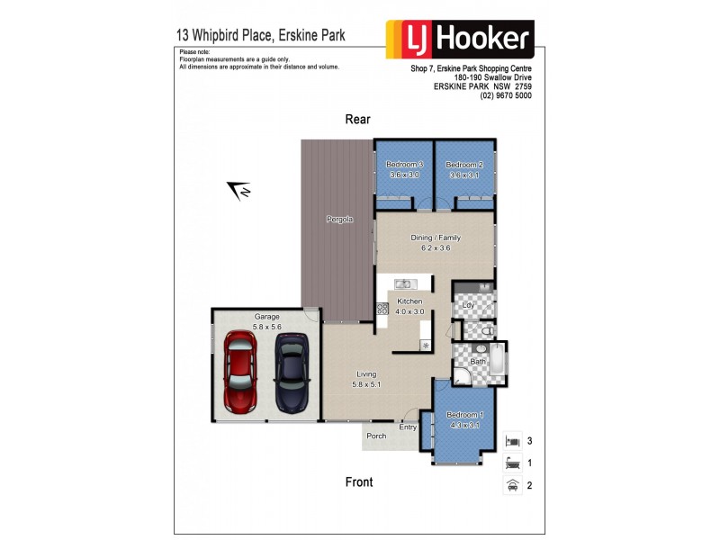 13 Whipbird Place, Erskine Park NSW 2759 Floorplan
