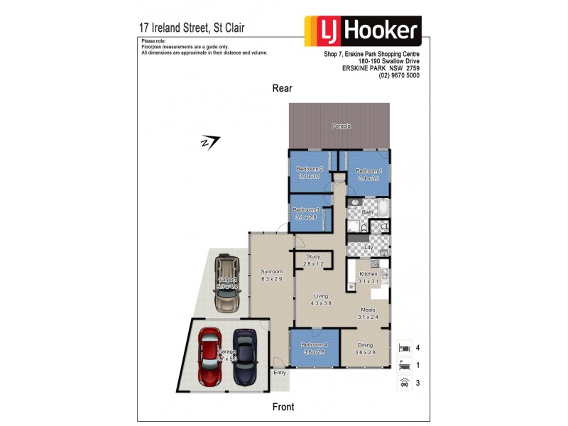 17 Ireland Street, St Clair NSW 2759 Floorplan