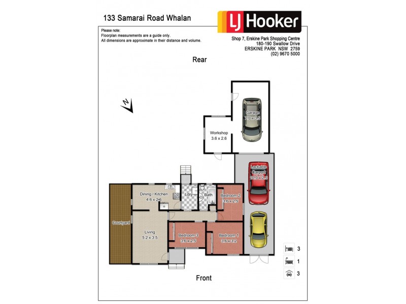 133 Samarai Rd, Whalan NSW 2770 Floorplan