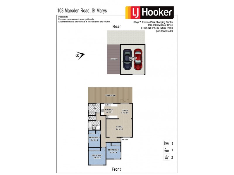103 Marsden Road, St Marys NSW 2760 Floorplan
