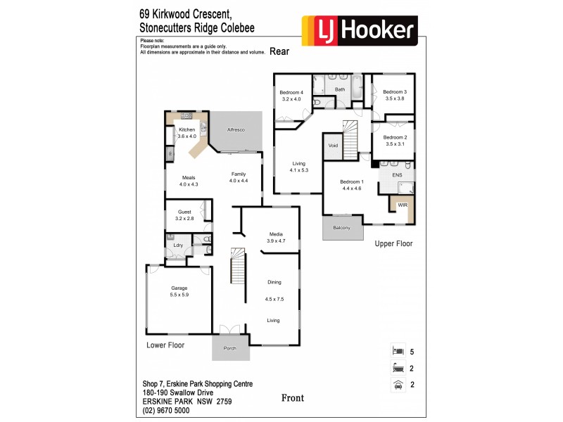 69 Kirkwood Crescent, Colebee NSW 2761 Floorplan