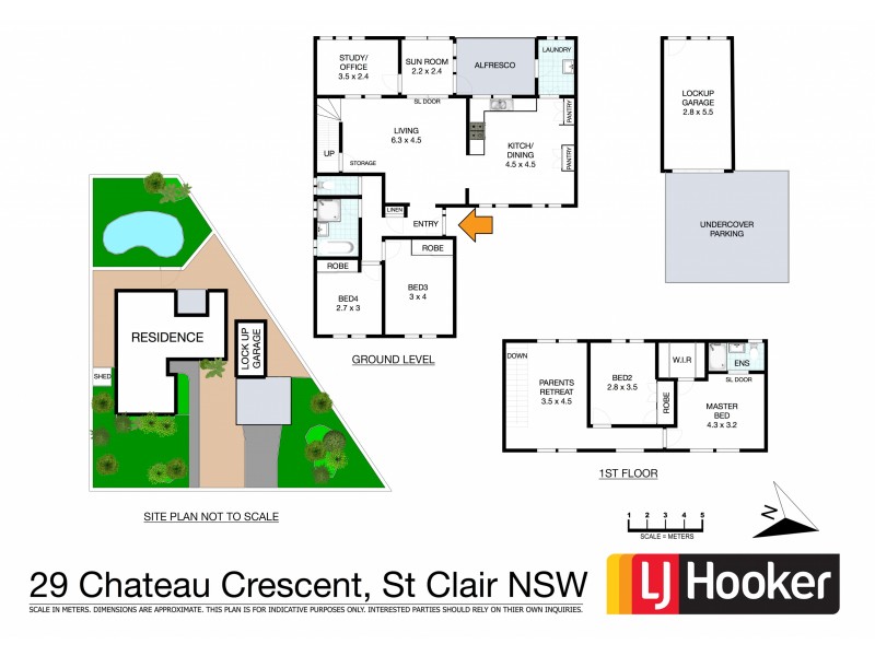 29 Chateau Crescent, St Clair NSW 2759 Floorplan