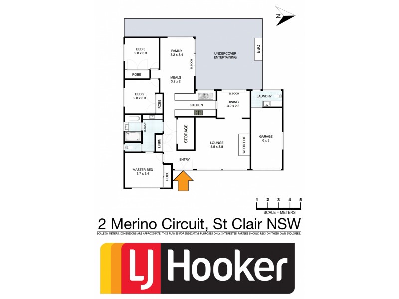 2 Merino Circuit, St Clair NSW 2759 Floorplan