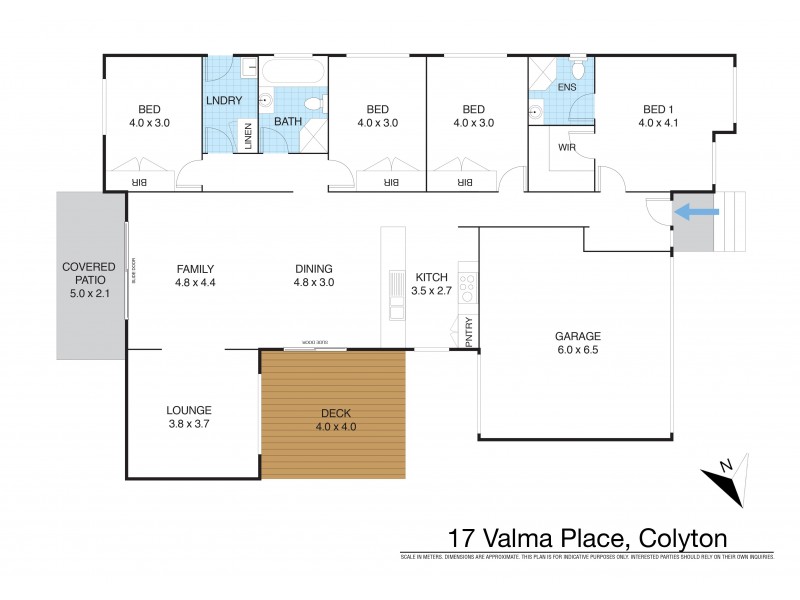 17 Valma Place, Colyton NSW 2760 Floorplan