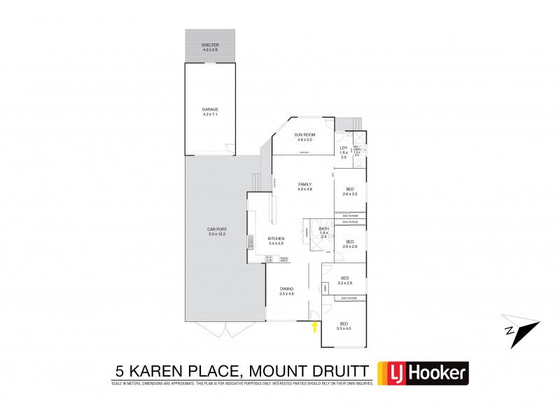 5 Karen Place, Mount Druitt NSW 2770 Floorplan