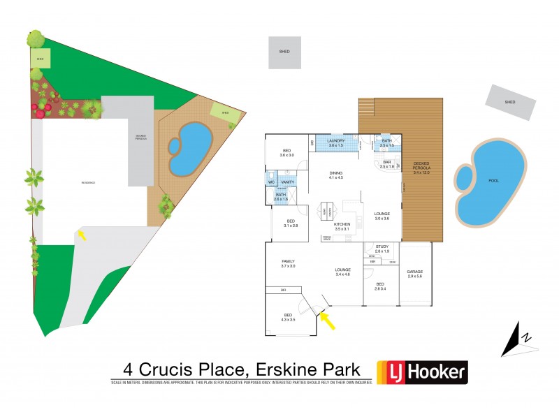 4 Crucis Place, Erskine Park NSW 2759 Floorplan
