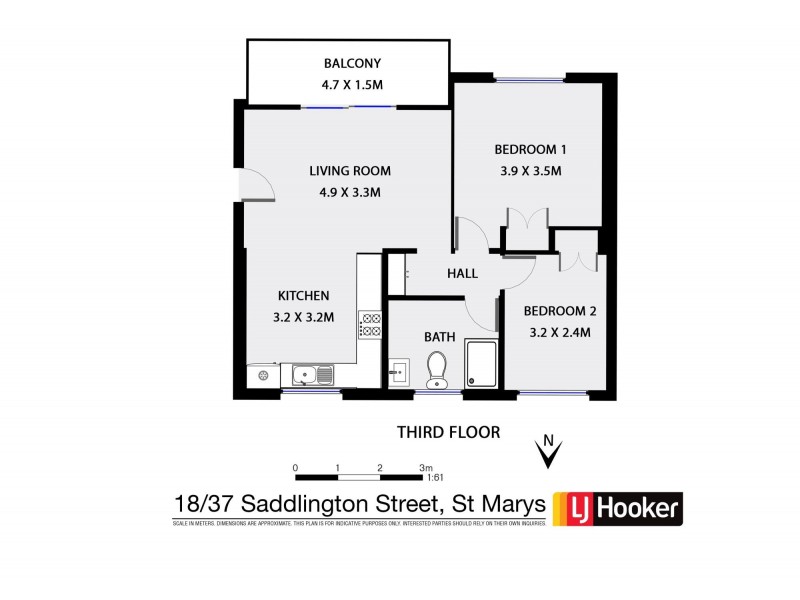 18/37 Saddington Street, St Marys NSW 2760 Floorplan