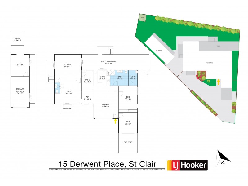 15 Derwent Place, St Clair NSW 2759 Floorplan