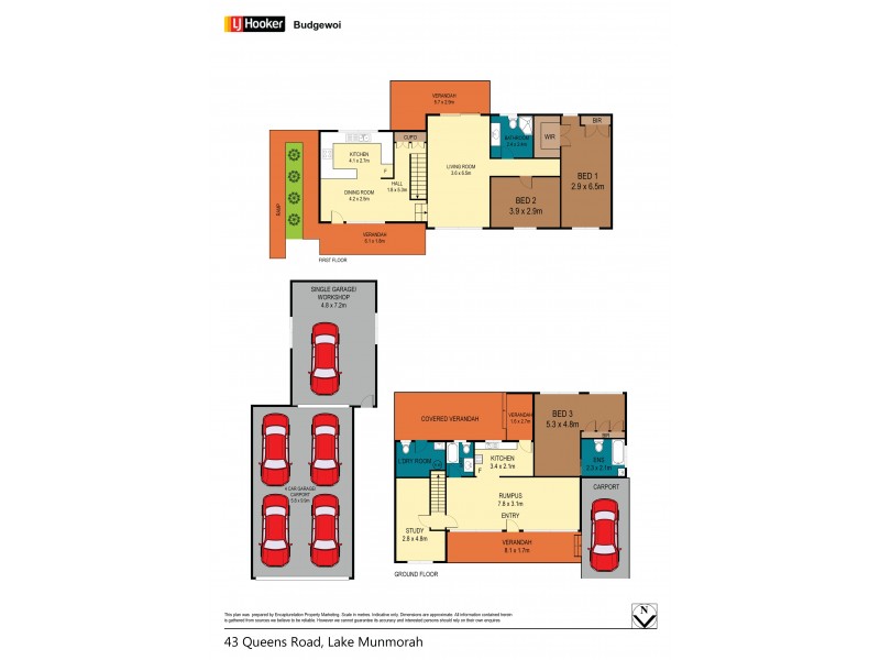 43 Queens Road, Lake Munmorah NSW 2259 Floorplan