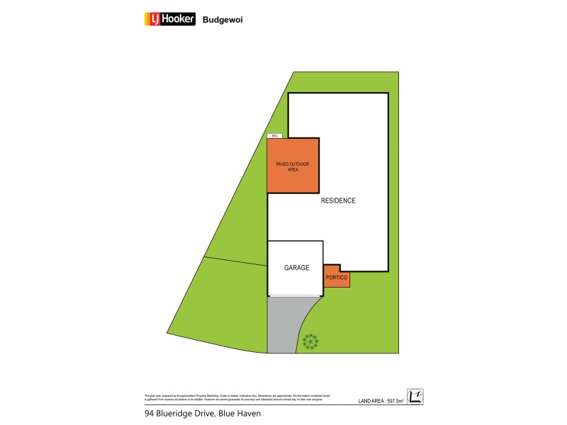 94 Blueridge Drive, Blue Haven NSW 2262 Floorplan