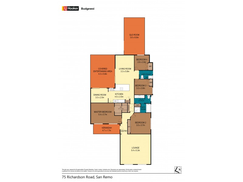 75 Richardson Road, San Remo NSW 2262 Floorplan