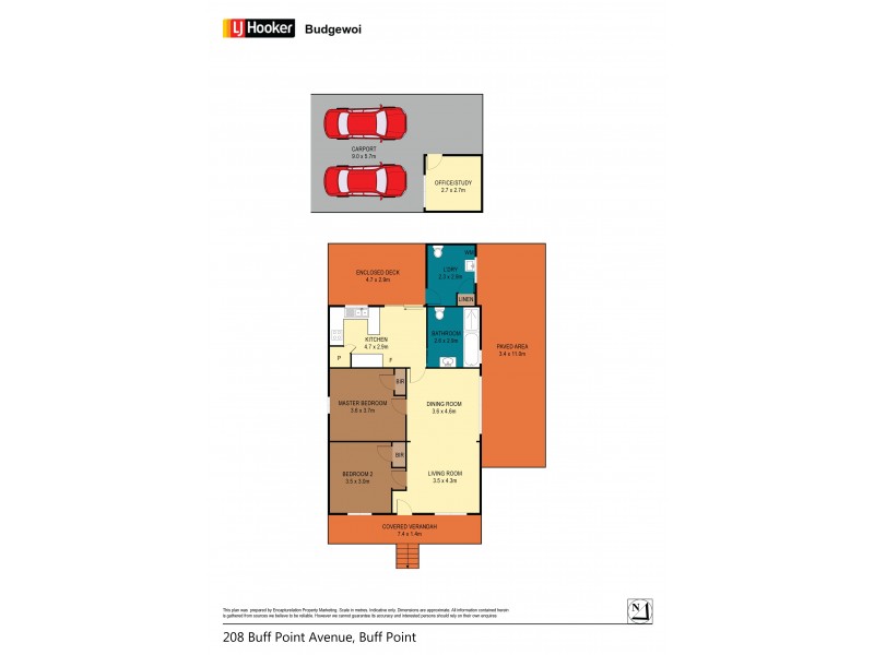 208 Buff Point Avenue, Buff Point NSW 2262 Floorplan