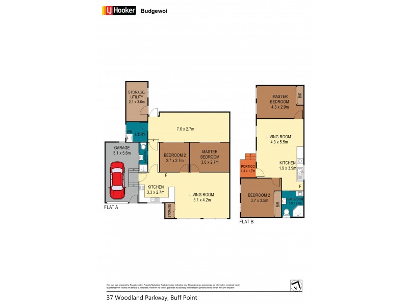 37 Woodland Parkway, Buff Point NSW 2262 Floorplan