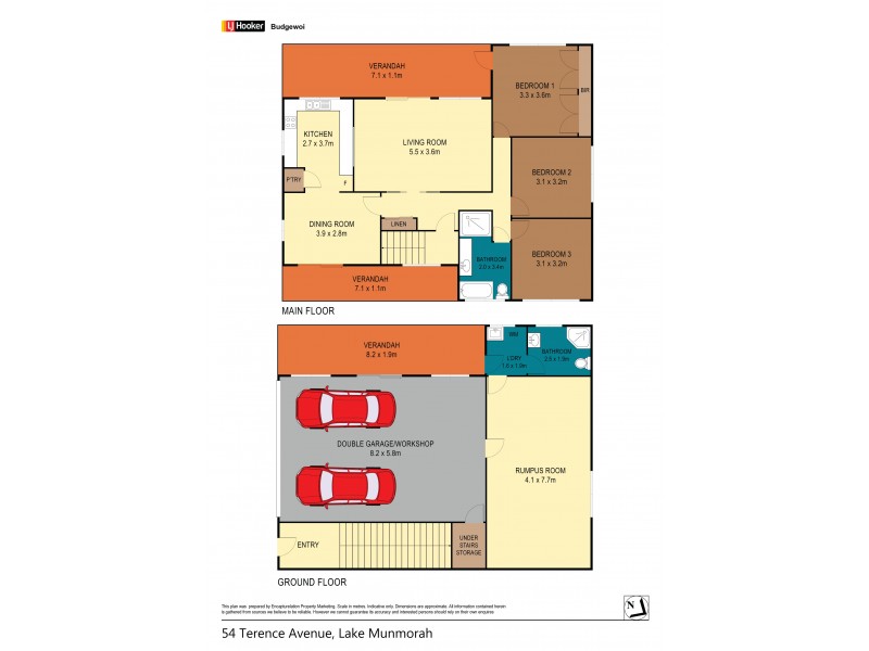 54 Terence Avenue, Lake Munmorah NSW 2259 Floorplan