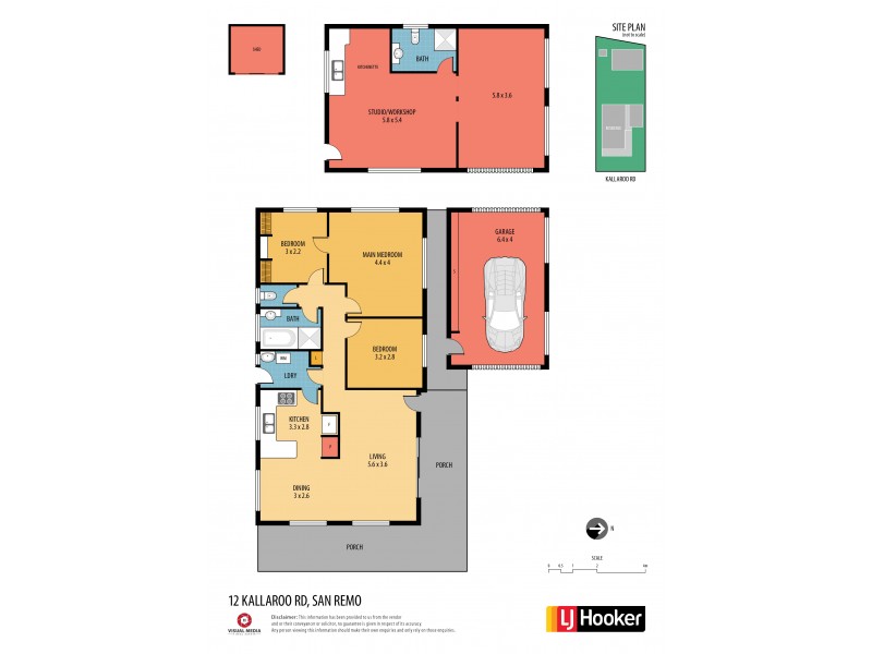 12 Kallaroo Road, San Remo NSW 2262 Floorplan