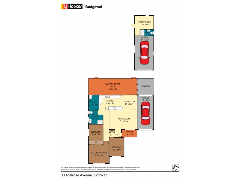 33 Melrose Avenue, Gorokan NSW 2263 Floorplan