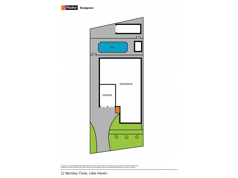 12 Bensley Close, Lake Haven NSW 2263 Floorplan