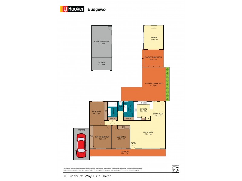 70 Pinehurst Way, Blue Haven NSW 2262 Floorplan