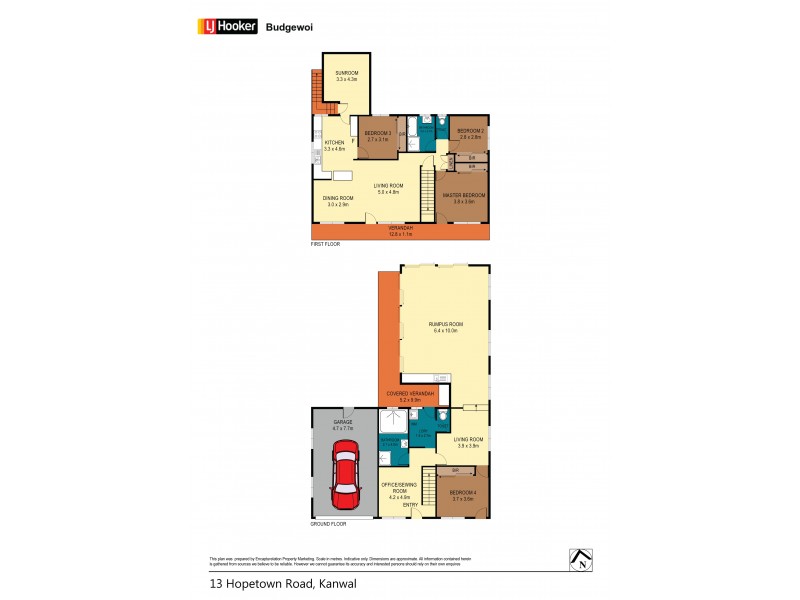 13 Hopetown Road, Kanwal NSW 2259 Floorplan