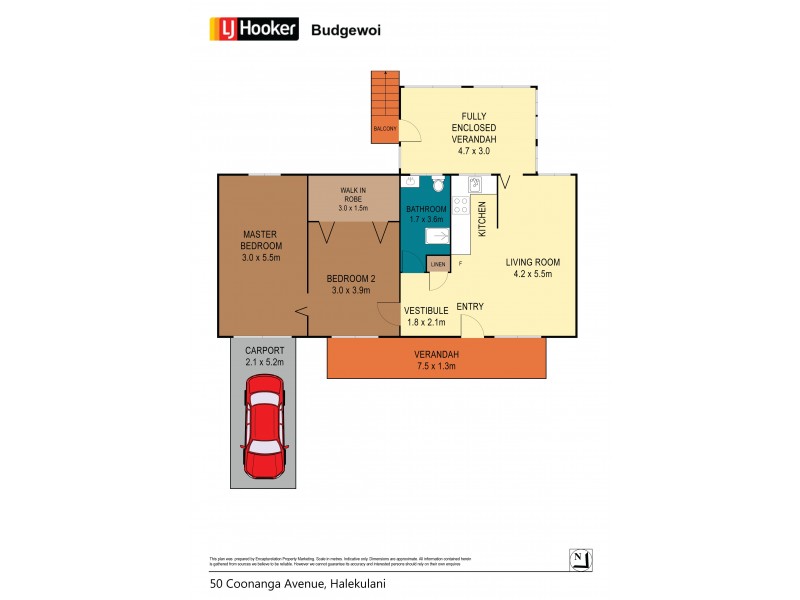 50 Coonanga Avenue, Budgewoi NSW 2262 Floorplan