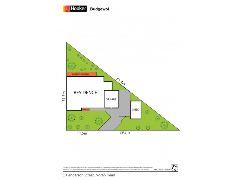 1 Henderson Street, Norah Head NSW 2263 Floorplan