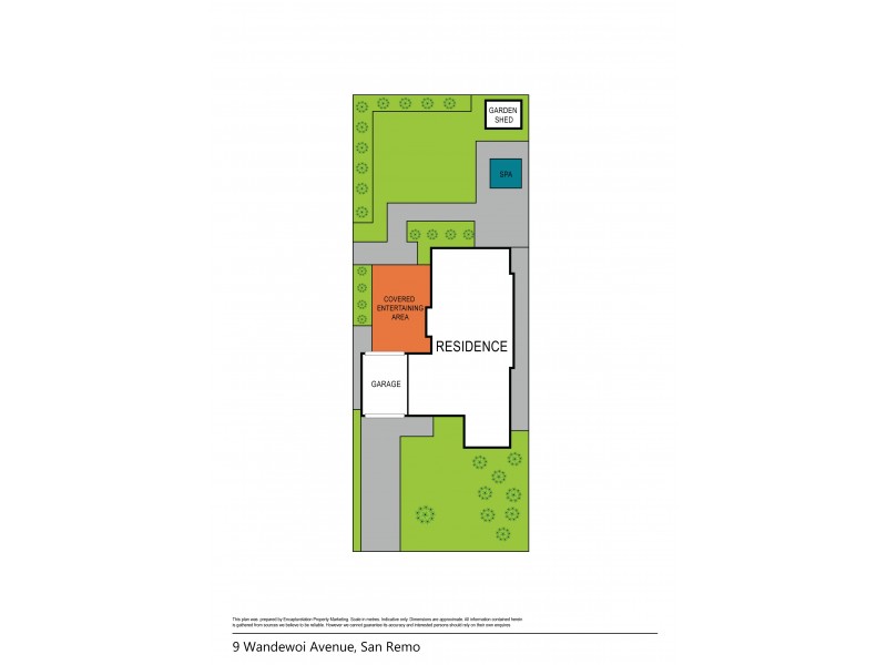 9 Wandewoi Avenue, San Remo NSW 2262 Floorplan