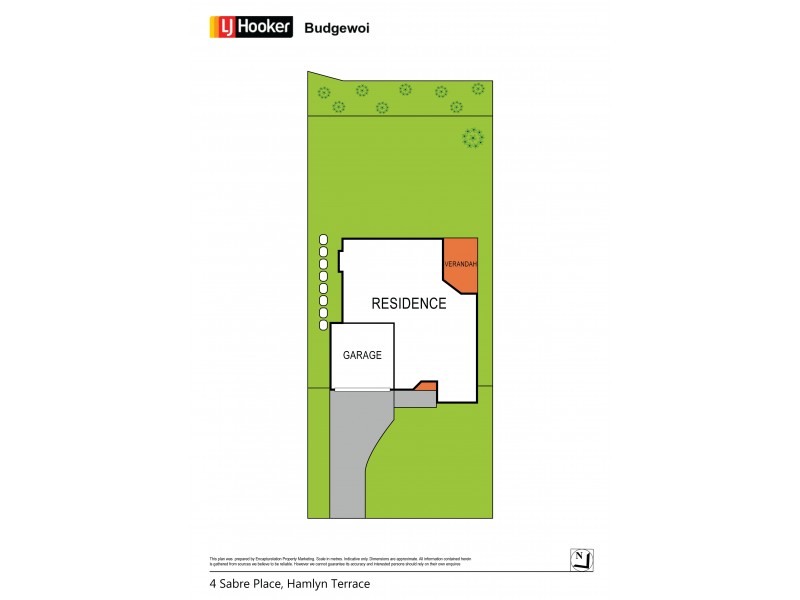 4 Sabre Place, Hamlyn Terrace NSW 2259 Floorplan