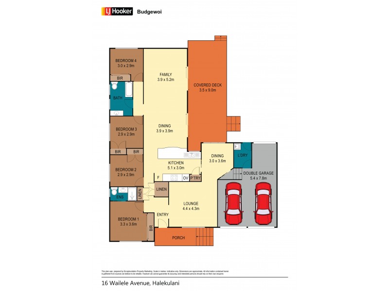 16 Wailele Avenue, Halekulani NSW 2262 Floorplan