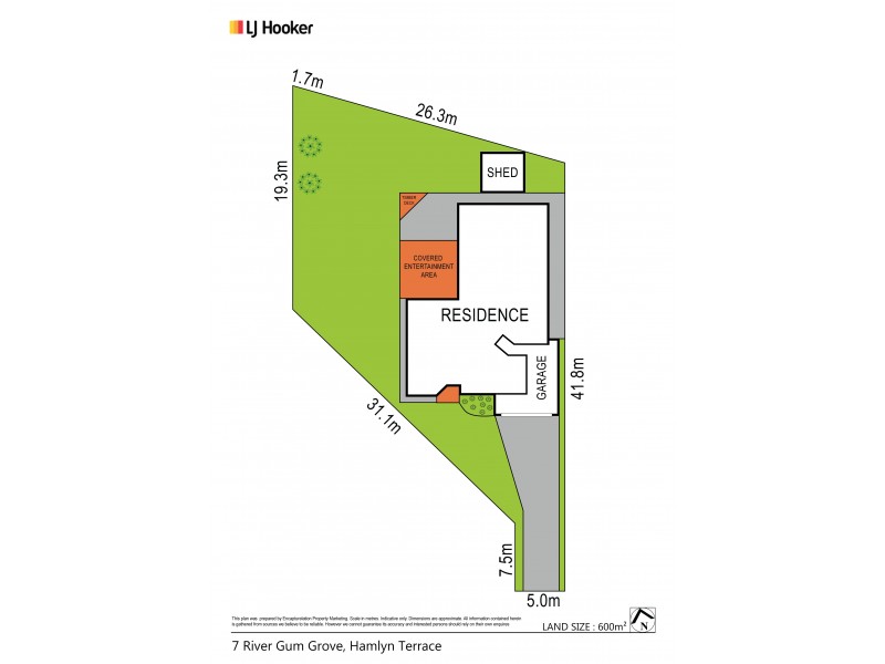 7 River Gum Grove, Hamlyn Terrace NSW 2259 Floorplan