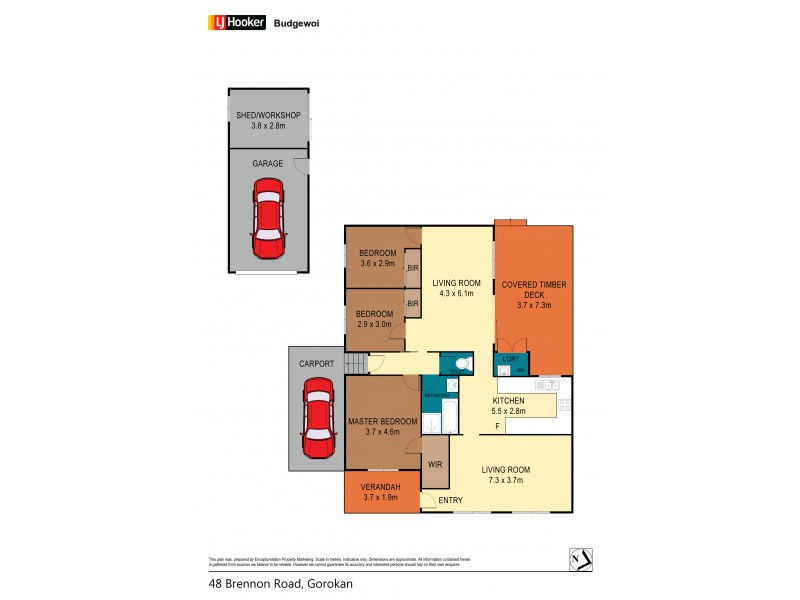 48 Brennon Road, Gorokan NSW 2263 Floorplan