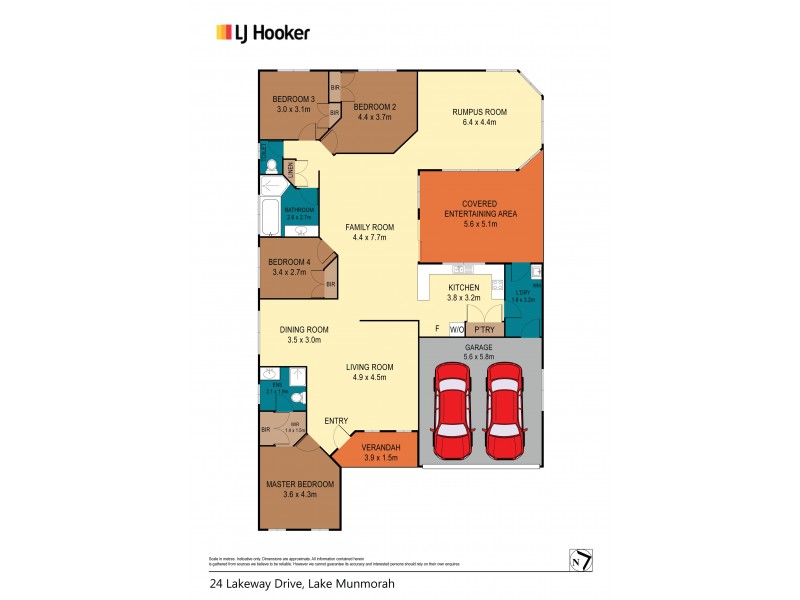 24 Lakeway Drive, Lake Munmorah NSW 2259 Floorplan