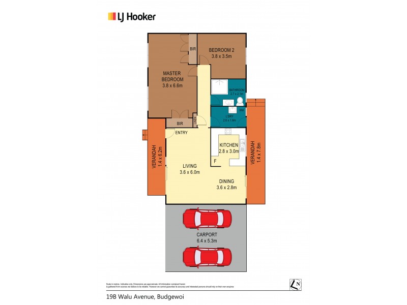 19b Walu Avenue, Budgewoi NSW 2262 Floorplan