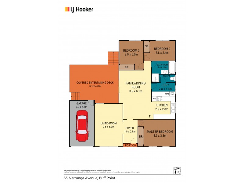 55 Narrunga Avenue, Buff Point NSW 2262 Floorplan