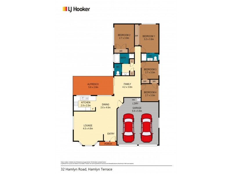 32 Hamlyn Road, Hamlyn Terrace NSW 2259 Floorplan