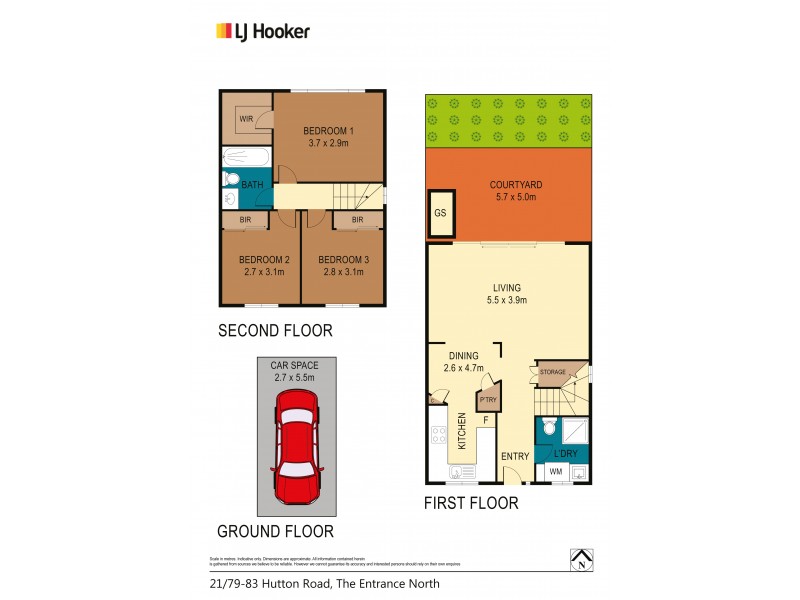 21/79-83 Hutton Road, The Entrance North NSW 2261 Floorplan